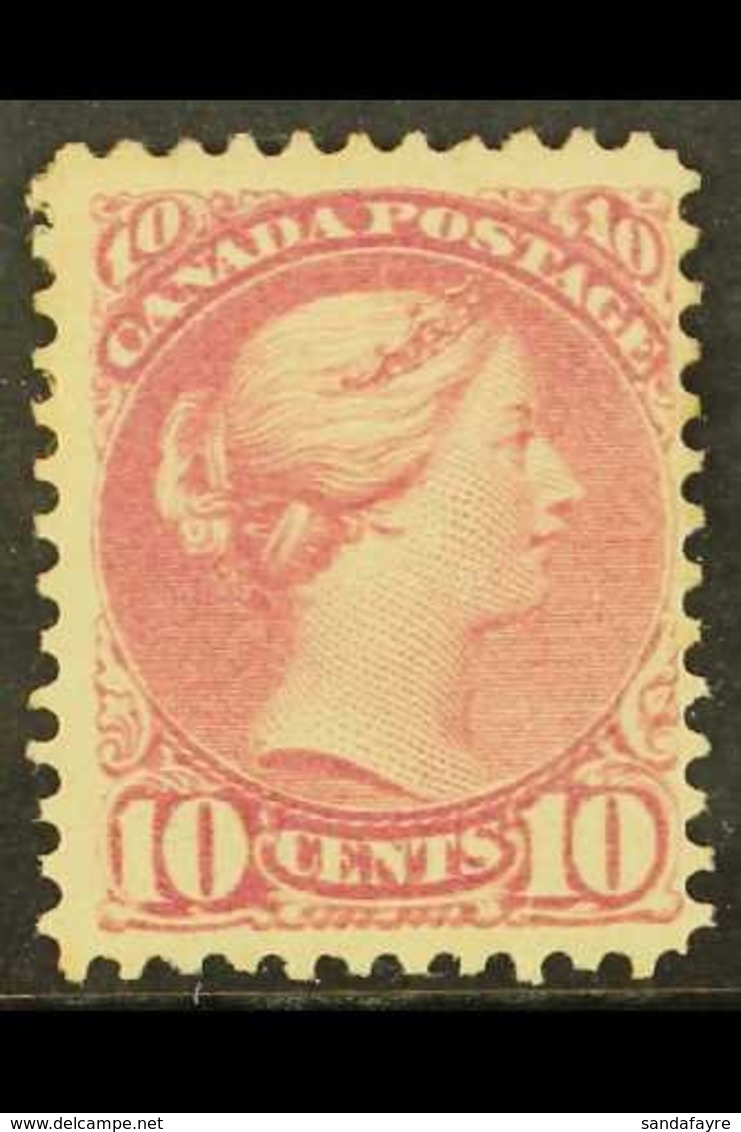 1870-90  10c Lilac Pink, SG 89, Mint With OG Some Light Paper Adherence To Hinge Area & Lightly Toned Appearance. For Mo - Other & Unclassified