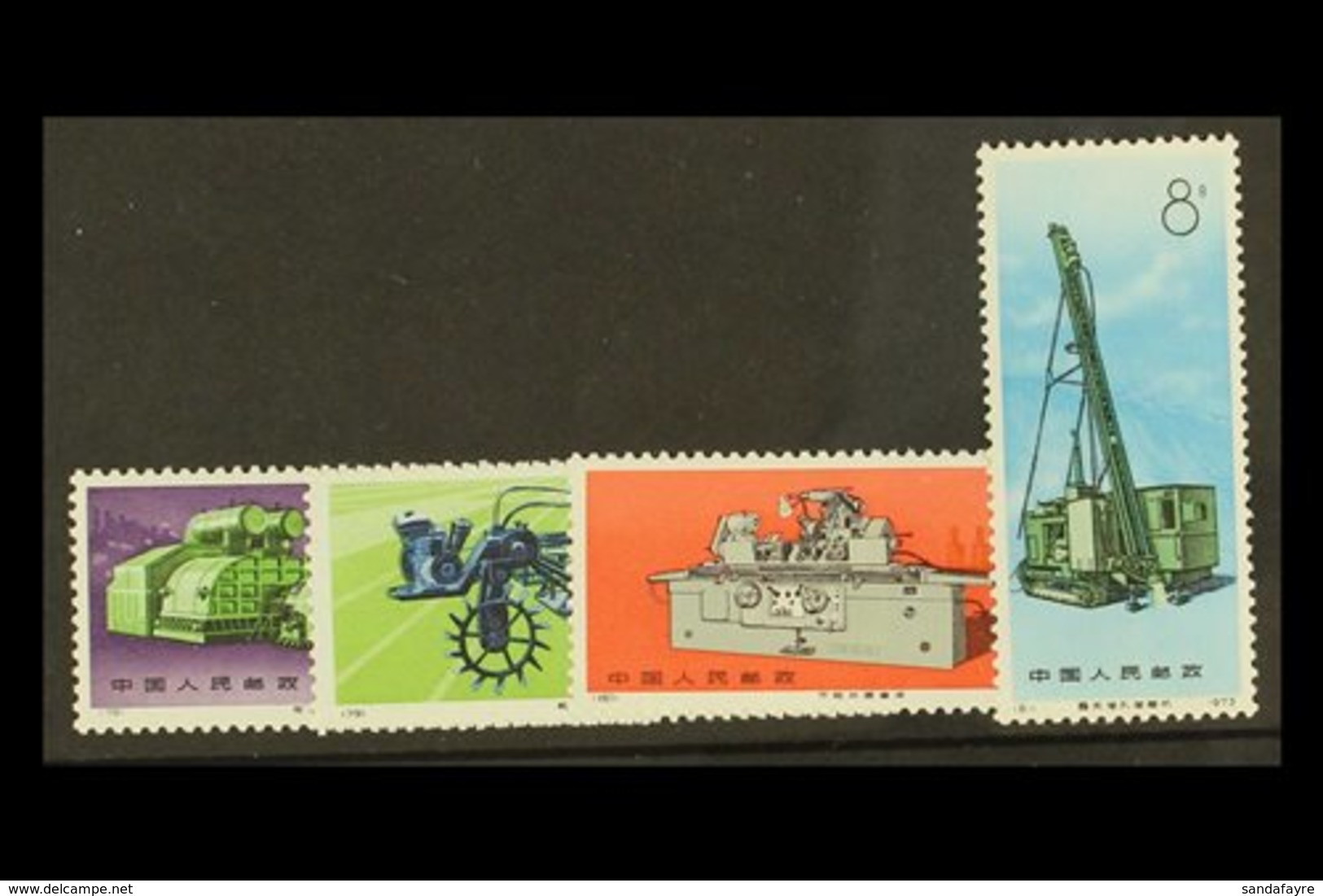 1972  Industrial Production Set, SG 2593/6, Very Fine NHM. (4 Stamps) For More Images, Please Visit Http://www.sandafayr - Sonstige & Ohne Zuordnung
