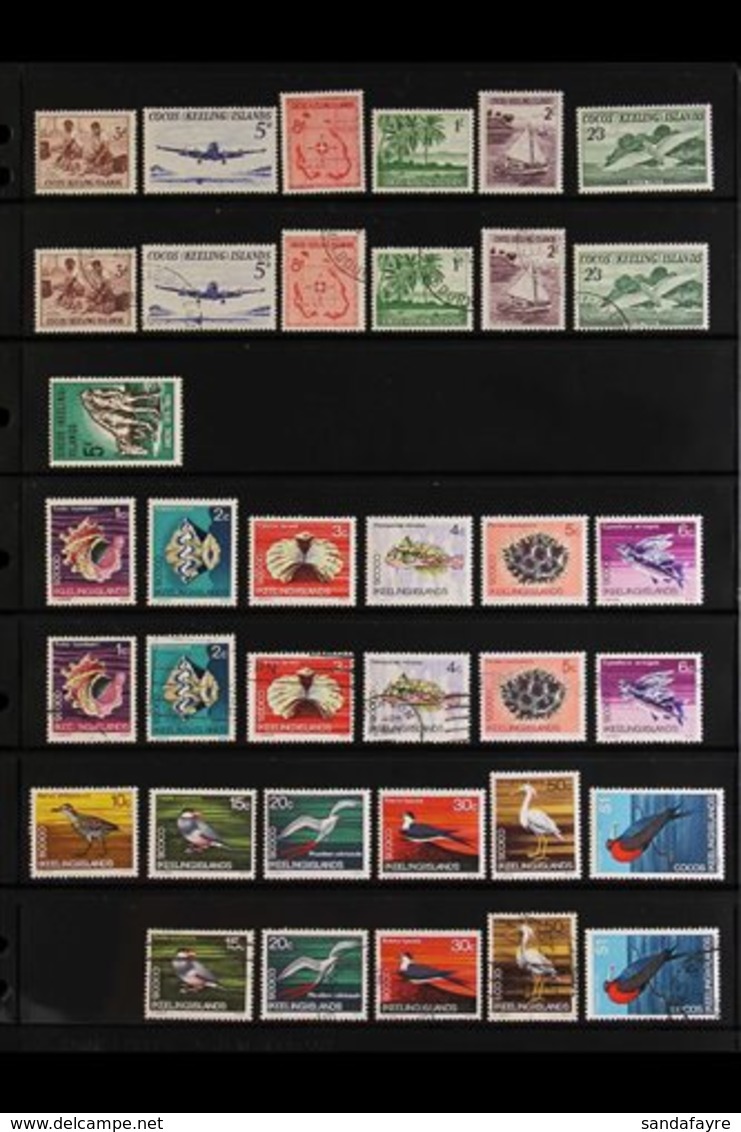 1963-2008 MINT & USED COLLECTION  Majority In Complete Sets, Mostly Fine Hinged Mint To 1992 And Never Hinged Mint After - Cocos (Keeling) Islands