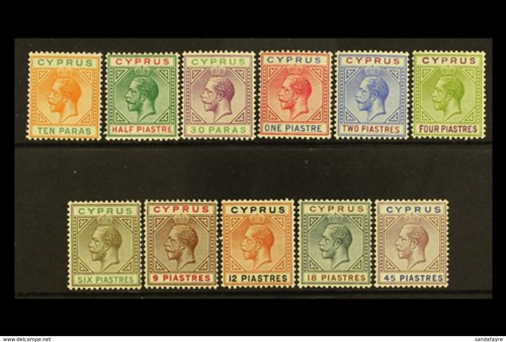 1912-15  (wmk Mult Crown CA) KGV Definitives Complete Set, SG 74/84, Very Fine Mint. (11 Stamps) For More Images, Please - Autres & Non Classés