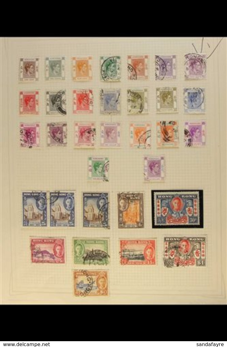 1863 - 1997 CHIEFLY USED COLLECTION  A Small, Mostly Used Collection Presented On Pages With QV Ranges To 50c On 48c, KE - Other & Unclassified