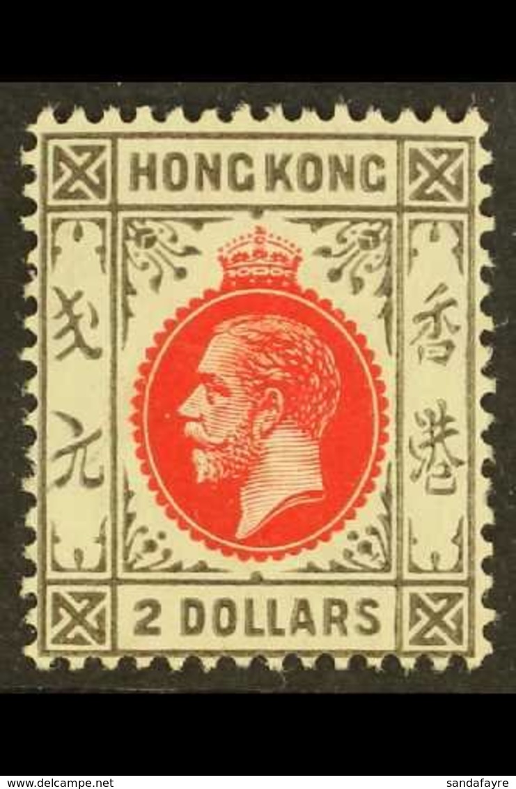 1912-21  (wmk Mult Crown CA) $2 Carmine-red And Grey-black, SG 113, Very Fine Mint. For More Images, Please Visit Http:/ - Autres & Non Classés