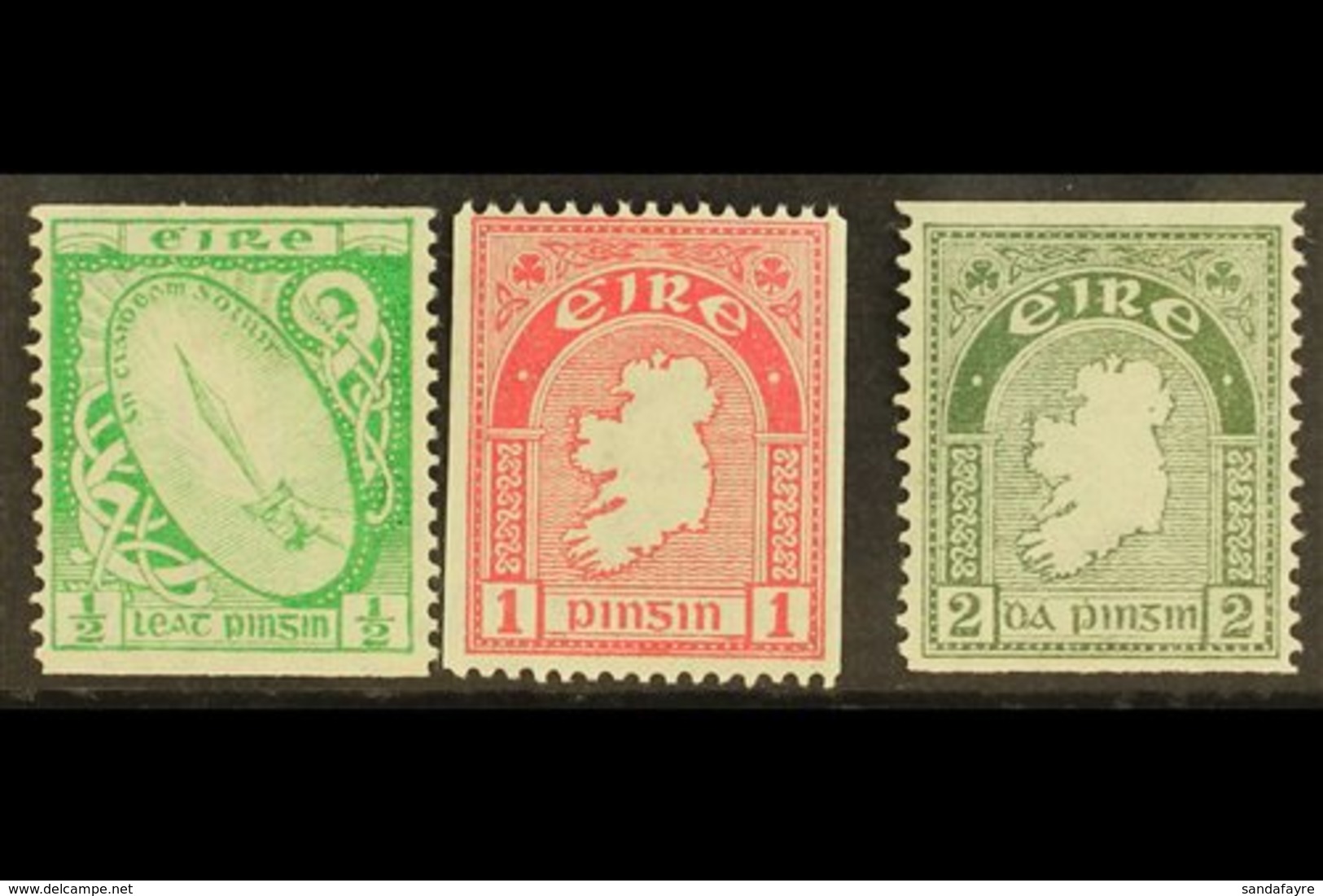 1934 COIL STAMPS  ½d, 1d And 2d, SG 71a, 72c, 74a, Fine Mint, The 1d Nhm. (3) For More Images, Please Visit Http://www.s - Other & Unclassified