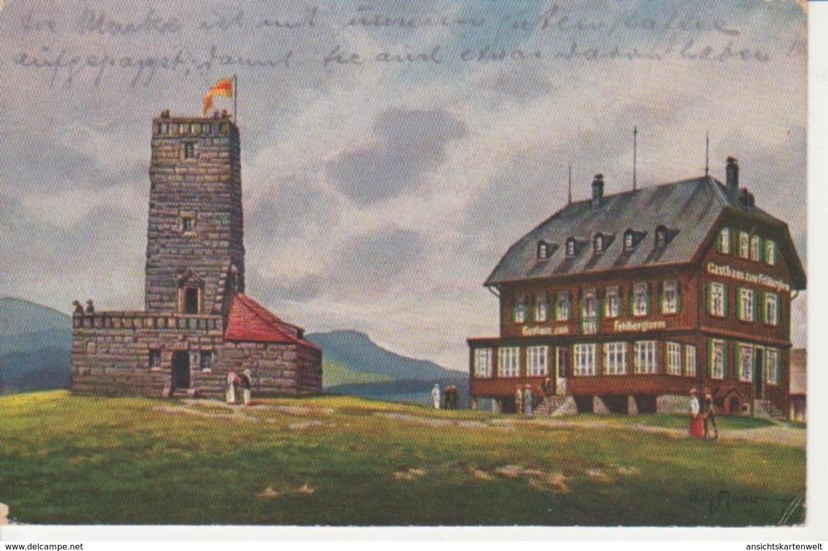 Feldberg Turm Und Gasthaus Gl1921 #73.283 - Sonstige & Ohne Zuordnung