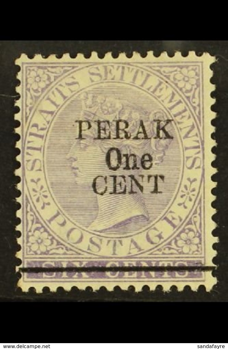 1891  1891 1c On 6c Lilac (Type 37), SG 47, Very Fine Mint. For More Images, Please Visit Http://www.sandafayre.com/item - Autres & Non Classés