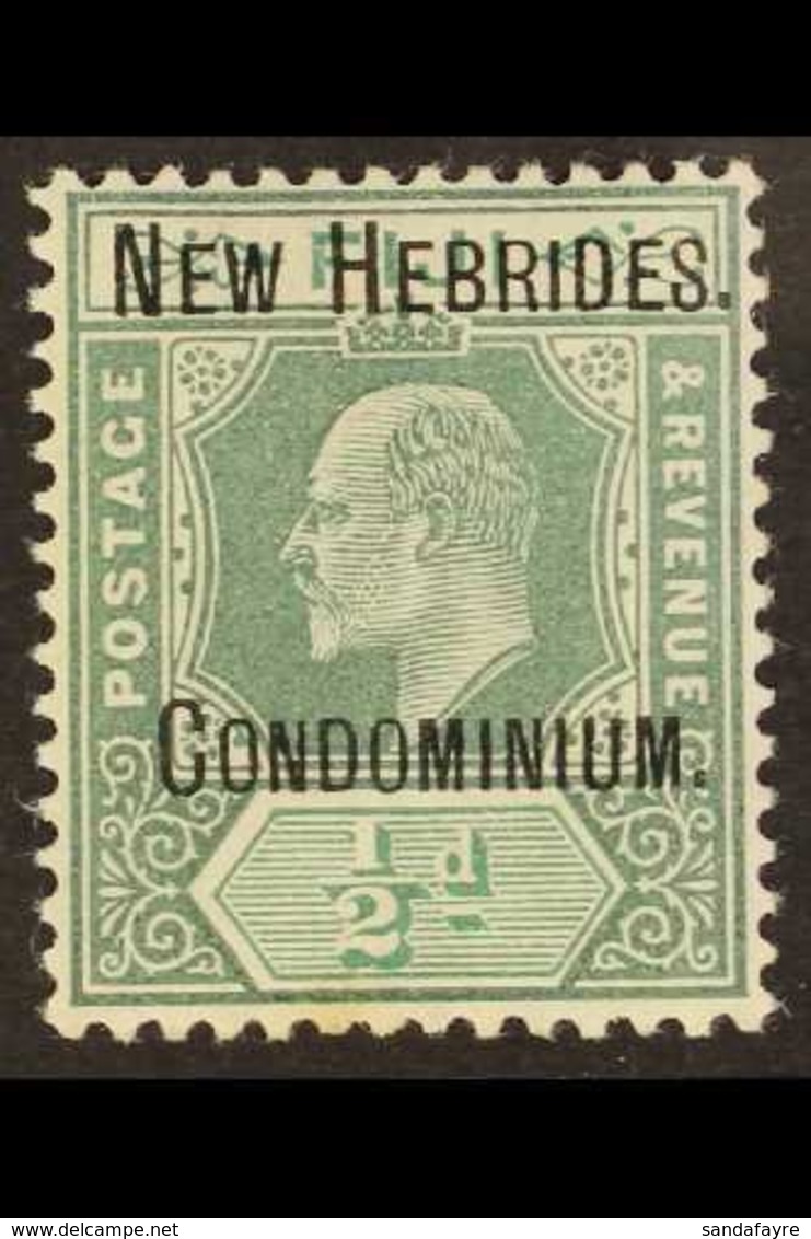 ENGLISH  1908 ½d Green Wmk Crown CA, SG 4, Never Hinged Mint. For More Images, Please Visit Http://www.sandafayre.com/it - Other & Unclassified