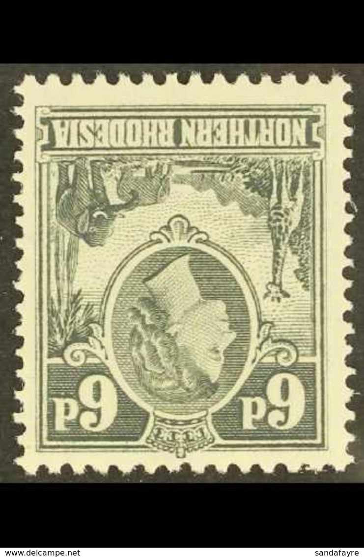 1953 RARE WATERMARK VARIETY.  1953 6d Grey-black Definitive With WATERMARK INVERTED Variety, SG 68w, Very Fine Mint, Ver - Northern Rhodesia (...-1963)