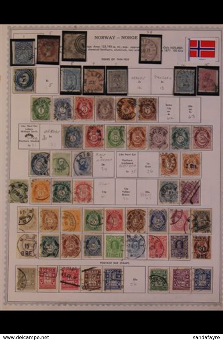 1855-1995 ALL DIFFERENT COLLECTION.  An Extensive, ALL DIFFERENT Mint & Used Collection On Printed Pages With Useful "Ea - Other & Unclassified
