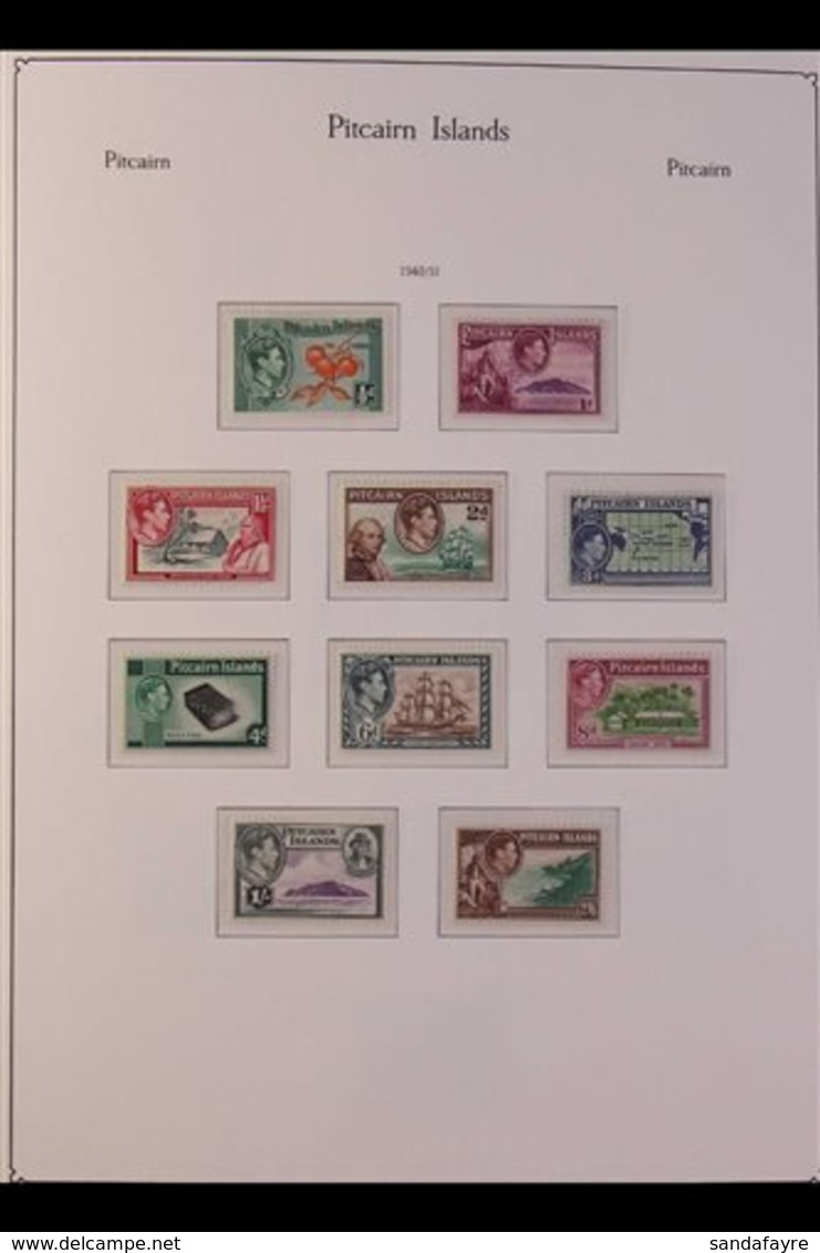 1940-1994 VIRTUALLY NHM COMPLETE COLLECTION.  An Attractive Mint Collection, Mostly Never Hinged Mint (just A Few Stamps - Pitcairn Islands