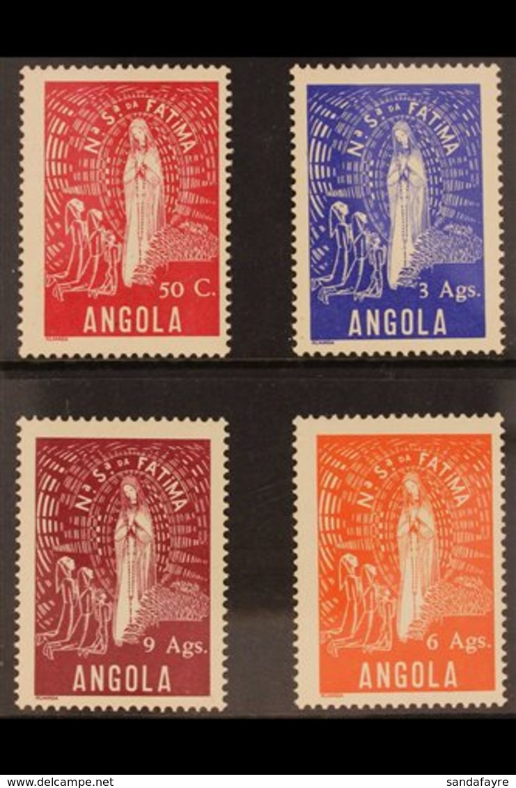 ANGOLA  1948. "Our Lady Of Fatima" Set, Afinsa 302/305, SG 434/37, Never Hinged Mint. (4 Stamps) For More Images, Please - Other & Unclassified