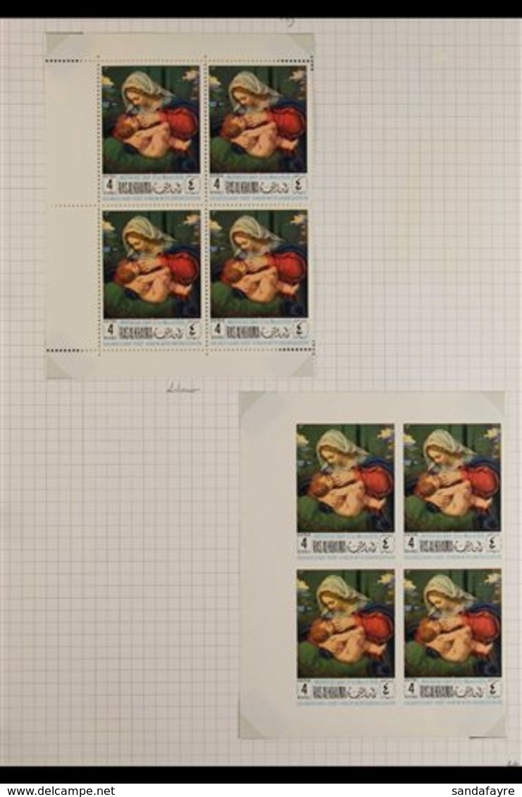 1967-1972 NEVER HINGED MINT COLLECTION  In An Album, Essentially All Different (a Few Sets In Blocks/strips Of Four). A  - Dubai