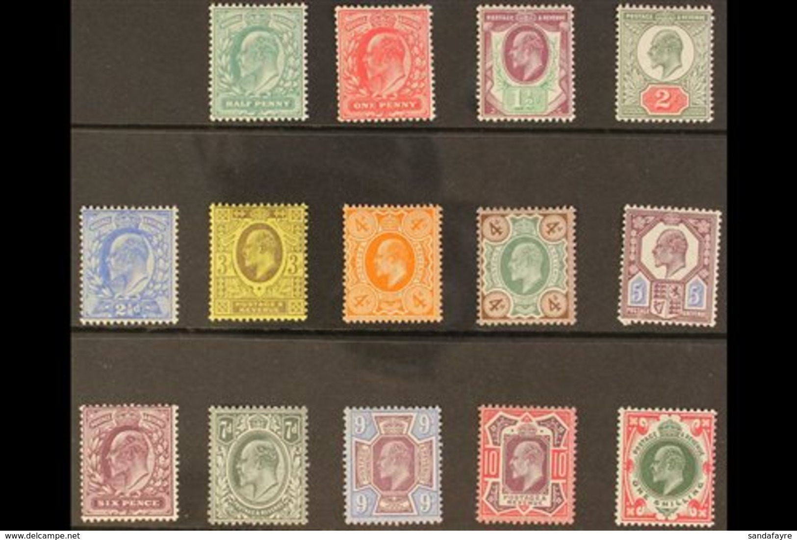 1902-13  Simplified Set Complete To 1s, SG 215/314, Never Hinged Mint (15 Stamps) For More Images, Please Visit Http://w - Unclassified