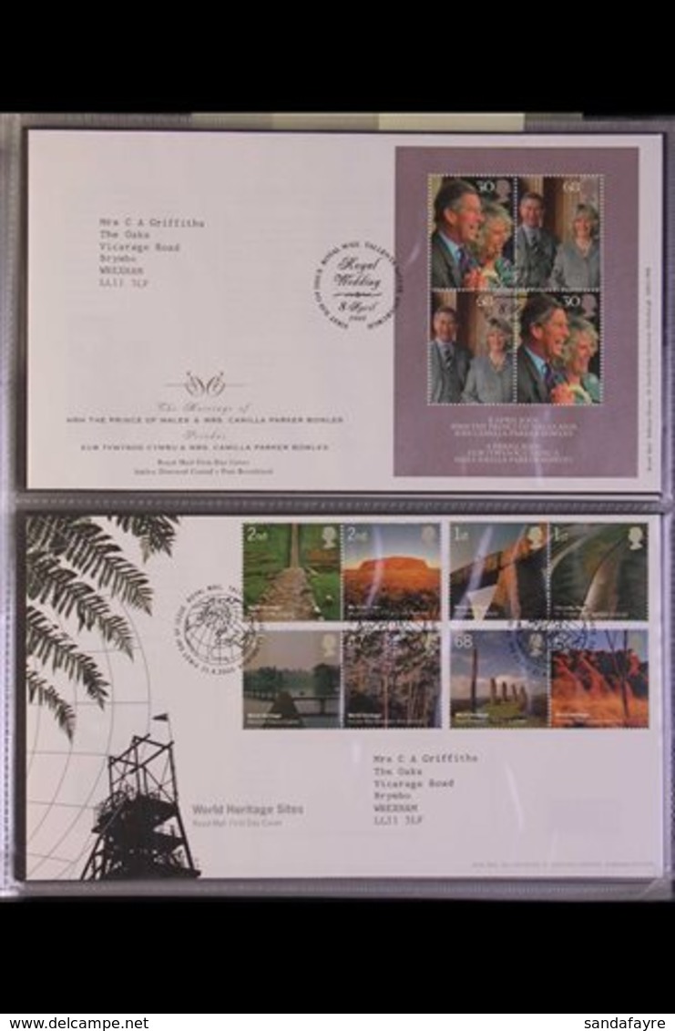 2005-2007 COMMEMORATIVE FDC COLLECTION  An Attractive All Different Collection Of Illustrated Royal Mail Covers In An Al - FDC