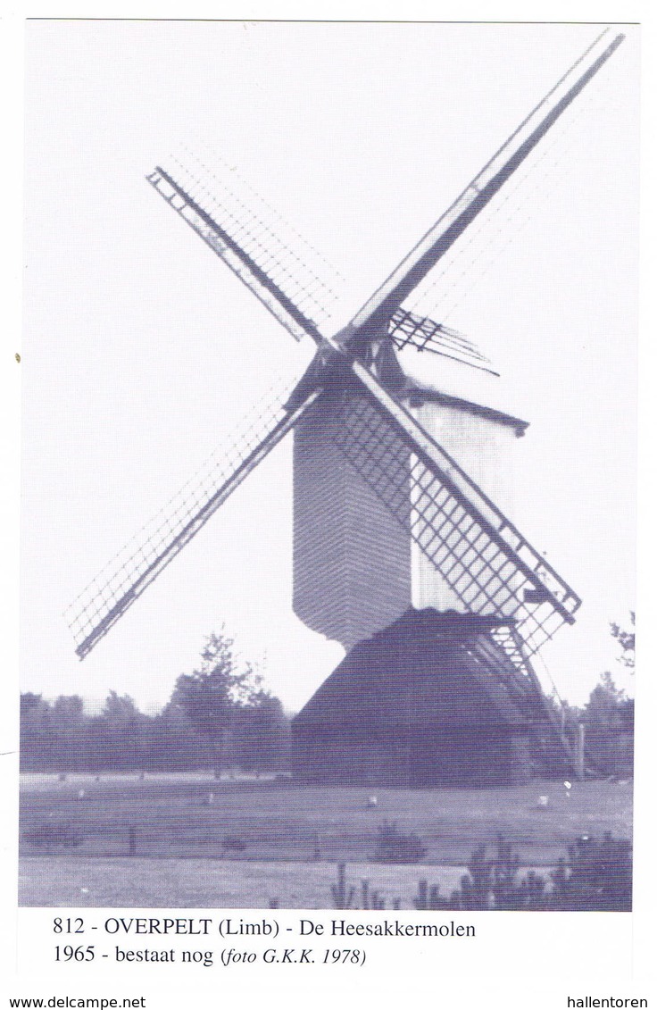 Overpelt: De Heesakkermolen ( 2 Scans) - Overpelt