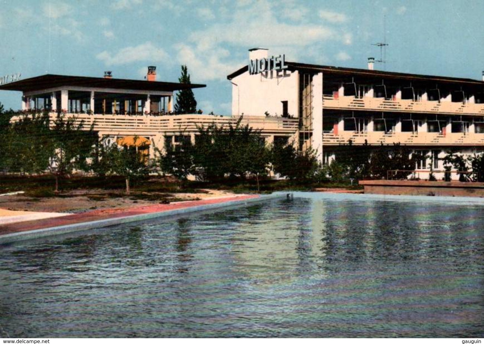 CPM - Route De Genève-Lausanne - Motel Fruit-Bar Piscine "ETOY" - Other & Unclassified