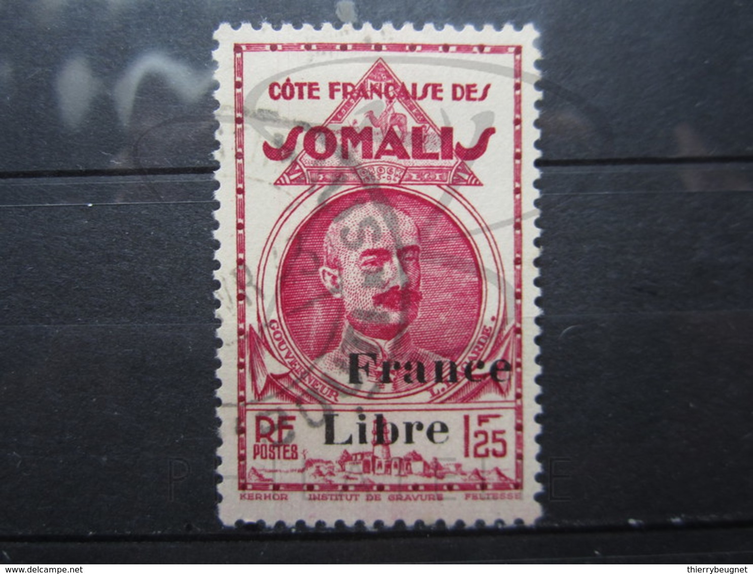 VEND BEAU TIMBRE DE LA COTE FRANCAISE DES SOMALIS N° 221 !!! - Gebraucht