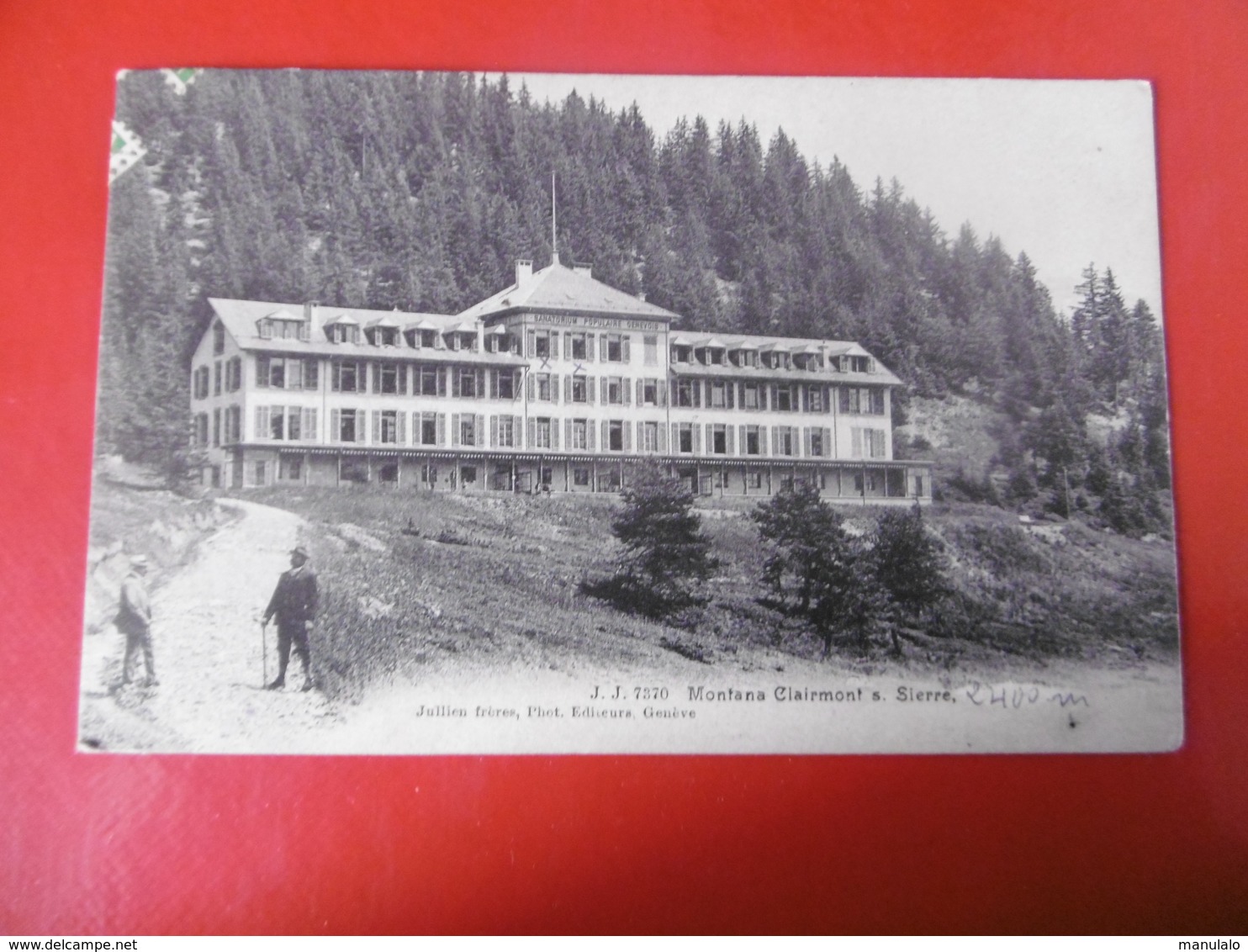 Montana Clairmont S. Sierre - Sanatorium Populaire Genevois - Sierre