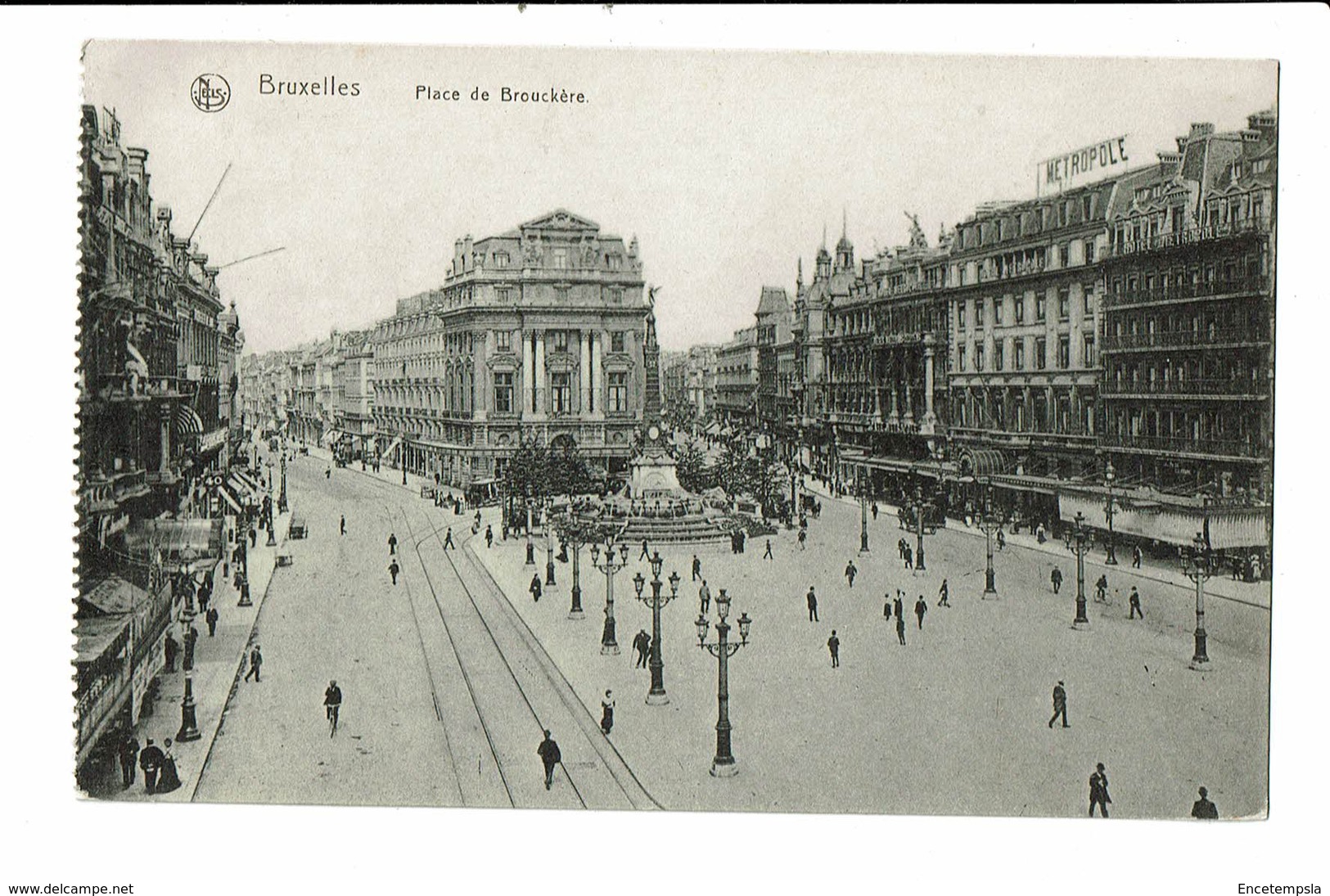 CPA - Carte Postale-Belgique - Bruxelles-- Place De Brouckère  VM2486 - Avenues, Boulevards