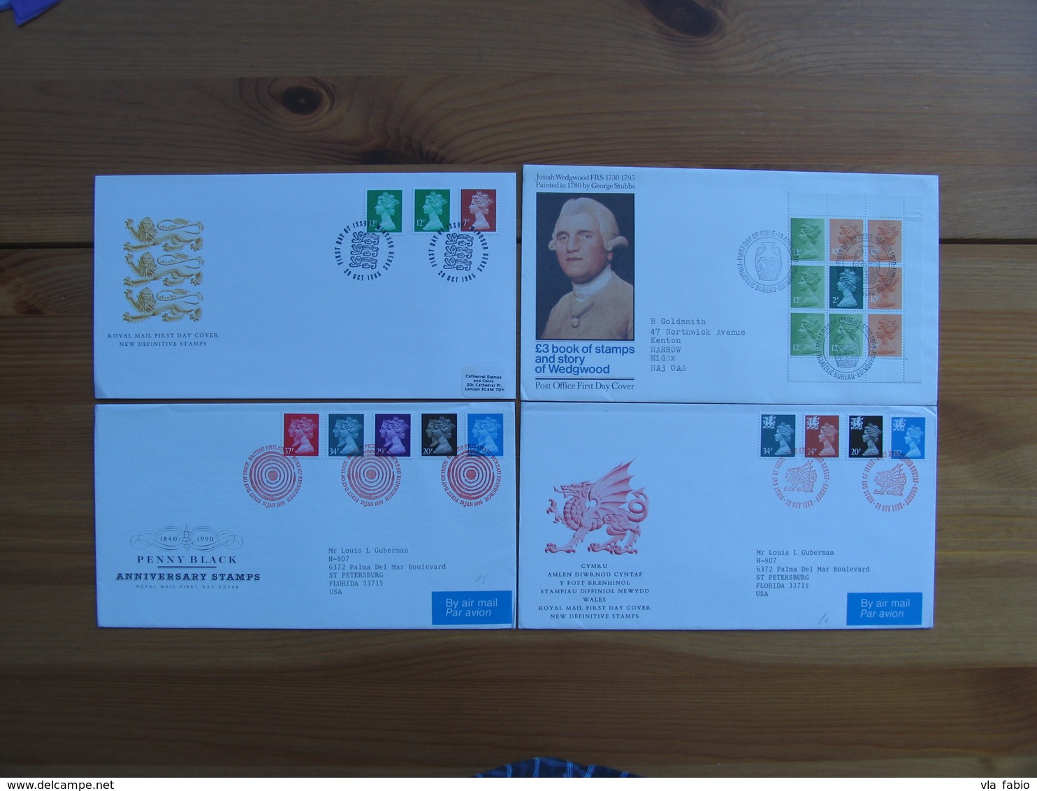 Great Britain  QE FDC New Definitive Stamps Edinburg - Unclassified