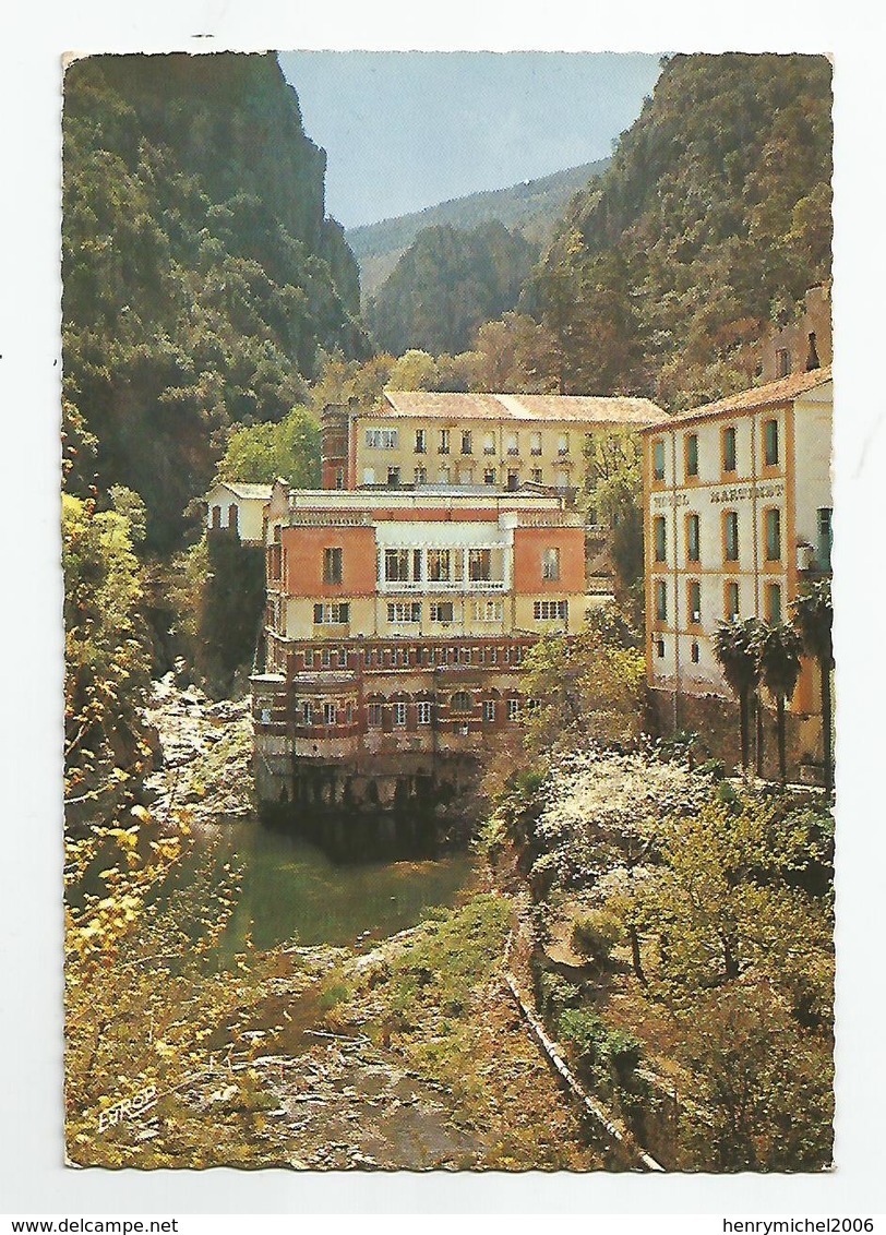 66 Le Vallespir Amelie Les Bains Les Thermes Pujade Et L'hotel Des Thermes Au Débouché Des Gorges Du Mondony - Autres & Non Classés