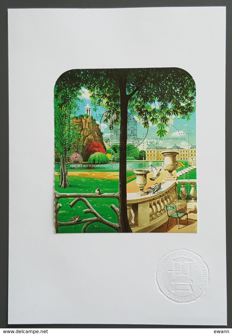 FDC Sur Document - YT BF N°62 - Jardins De France - 2003 - 2000-2009