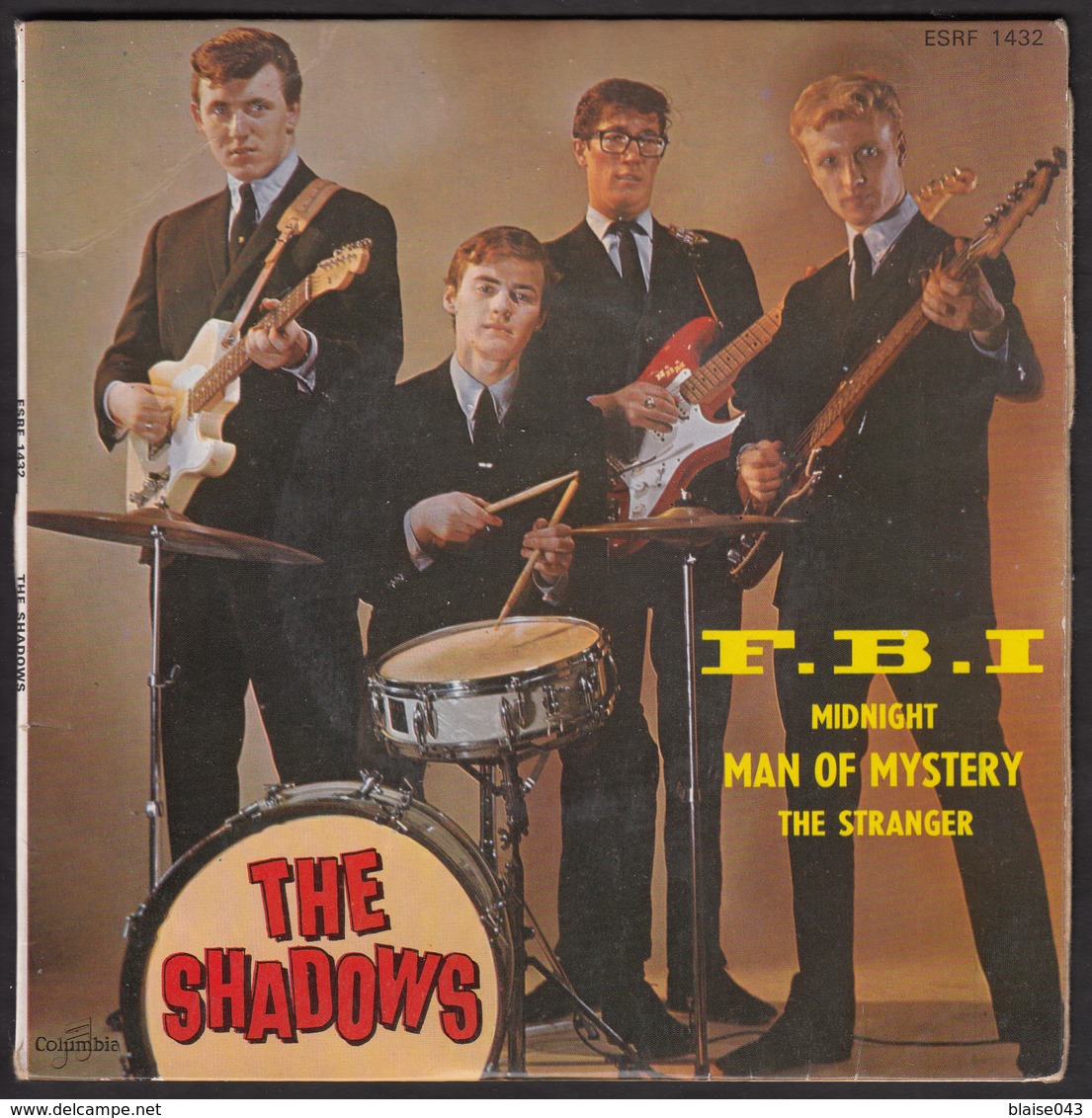 LES SHADOWS - F.B.I. - 45T - Rock