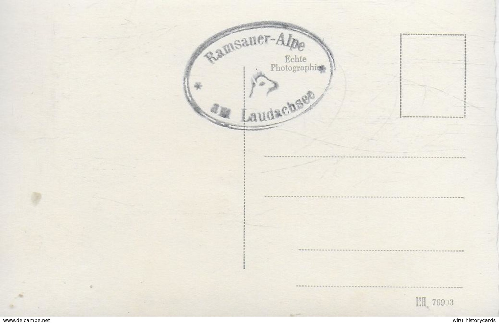 AK 0222  Laudachsee-Alm Bei Gmunden Mit Traunstein Um 1950-60 - Gmunden