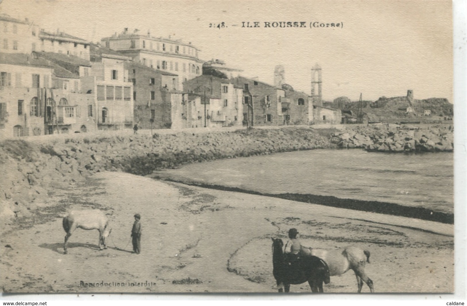 2B-CORSE  - ILE-ROUSSE -       Collection  J.Moretti,Corte - Other & Unclassified