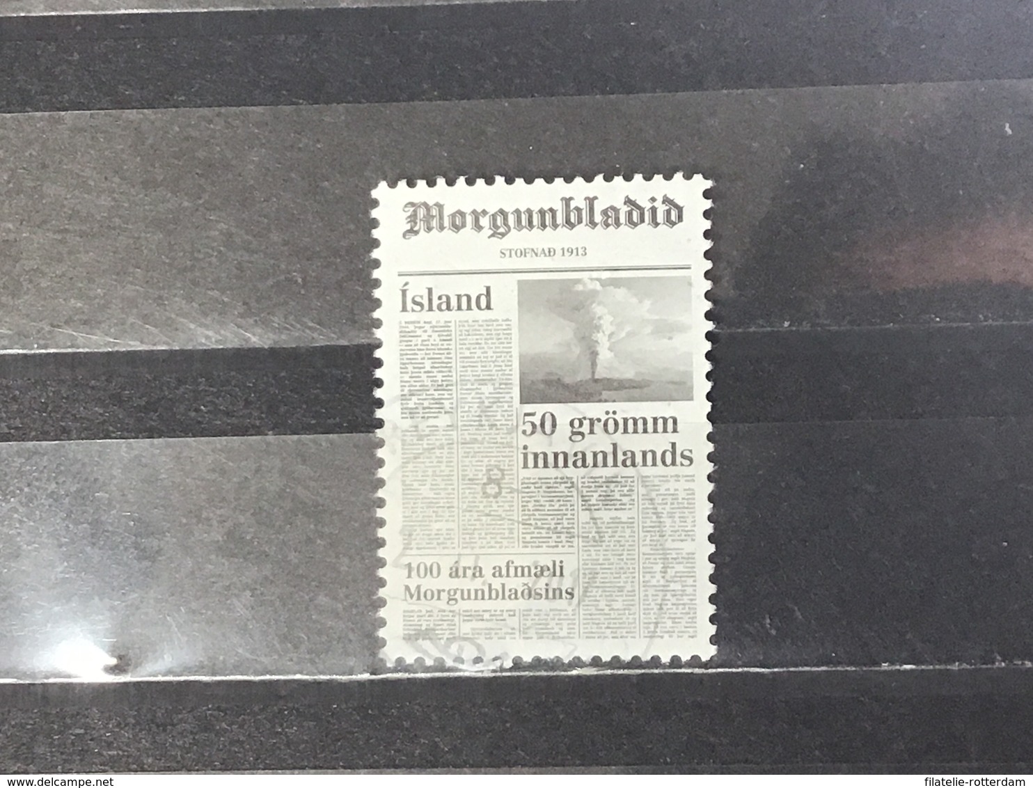 IJsland / Iceland - 100 Jaar Dagblad 2013 - Gebruikt