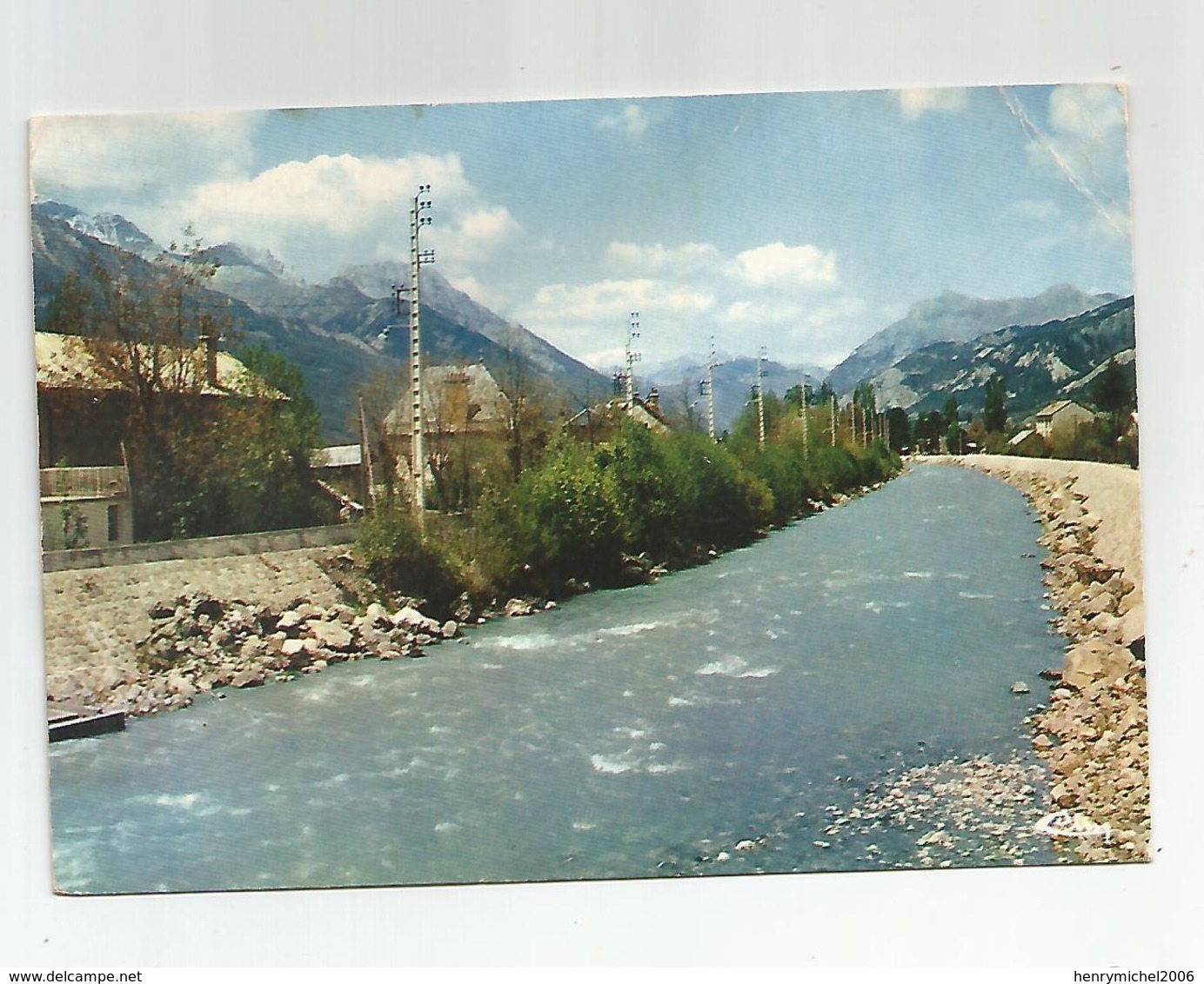 04 Barcelonnette Coin Pittoresque Que Traverse L'ubaye - Barcelonnette