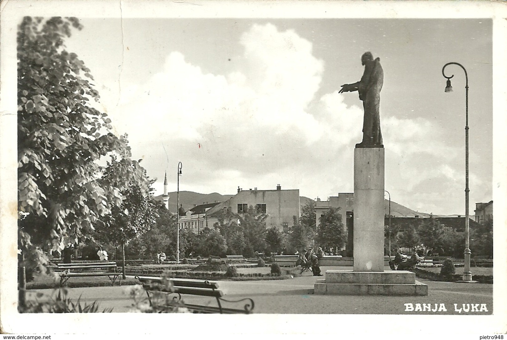 Banja Luka, Bagnaluca (Bosnia Erzegovina, Ex Jugoslavia) Monument Petar Kocic - Bosnia Erzegovina