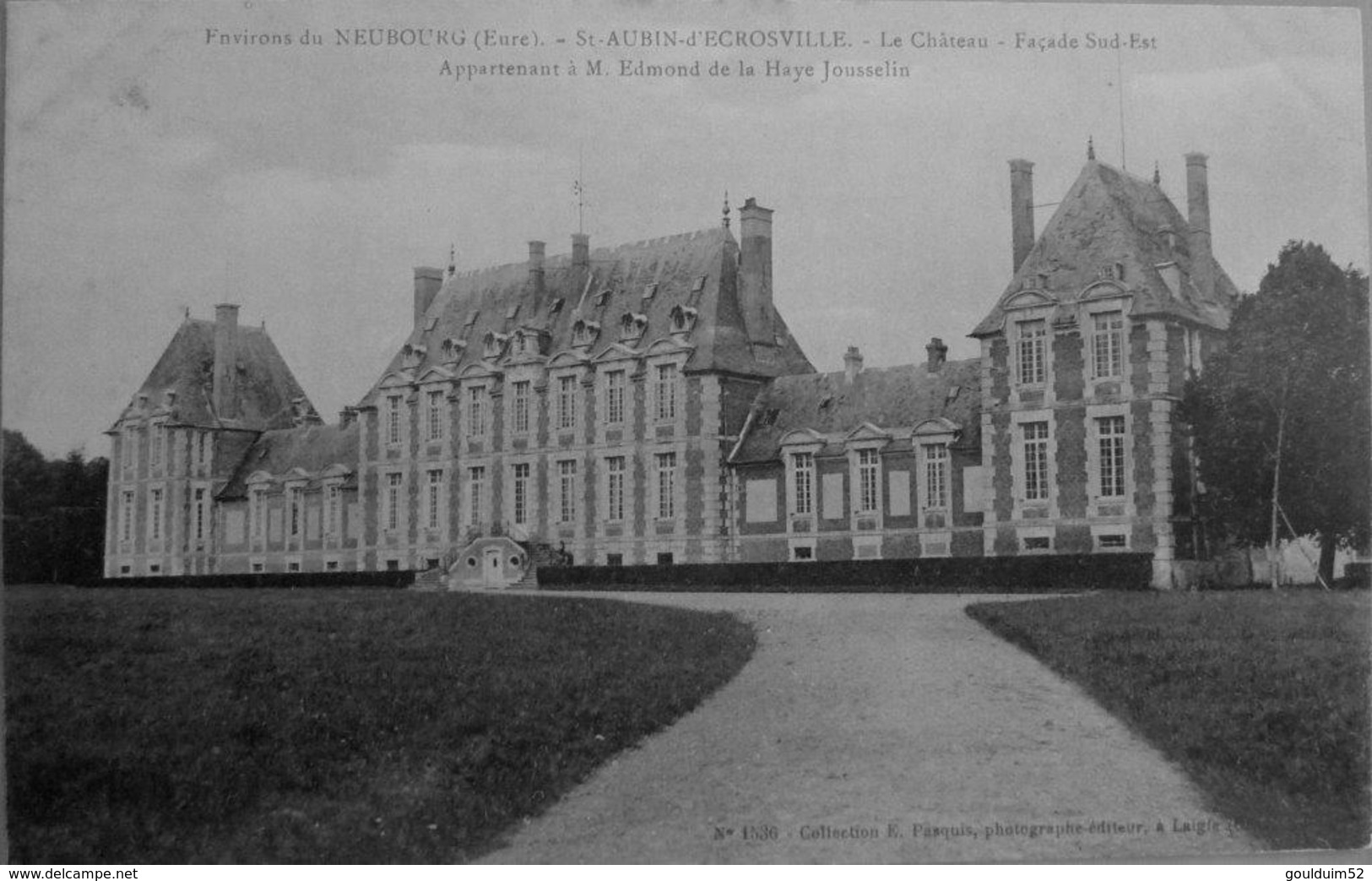 Le Chateau Façade Sud-Est - Saint-Aubin-d'Ecrosville