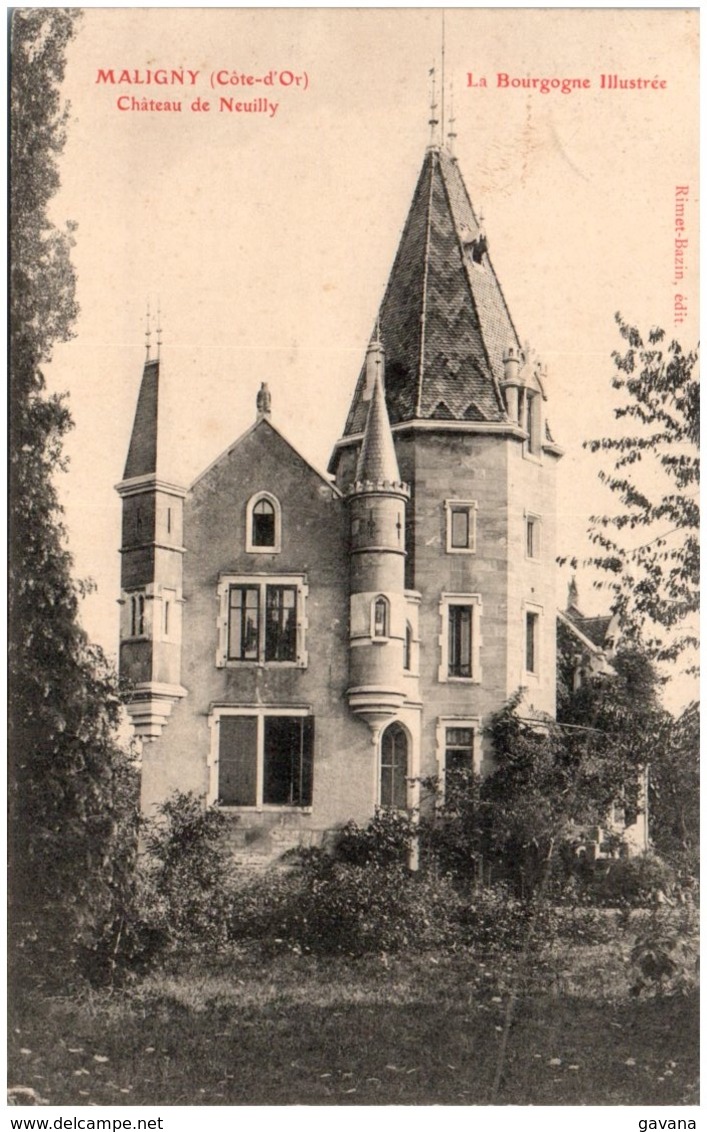 21 MALIGNY - Chateau De Neuilly - Autres & Non Classés