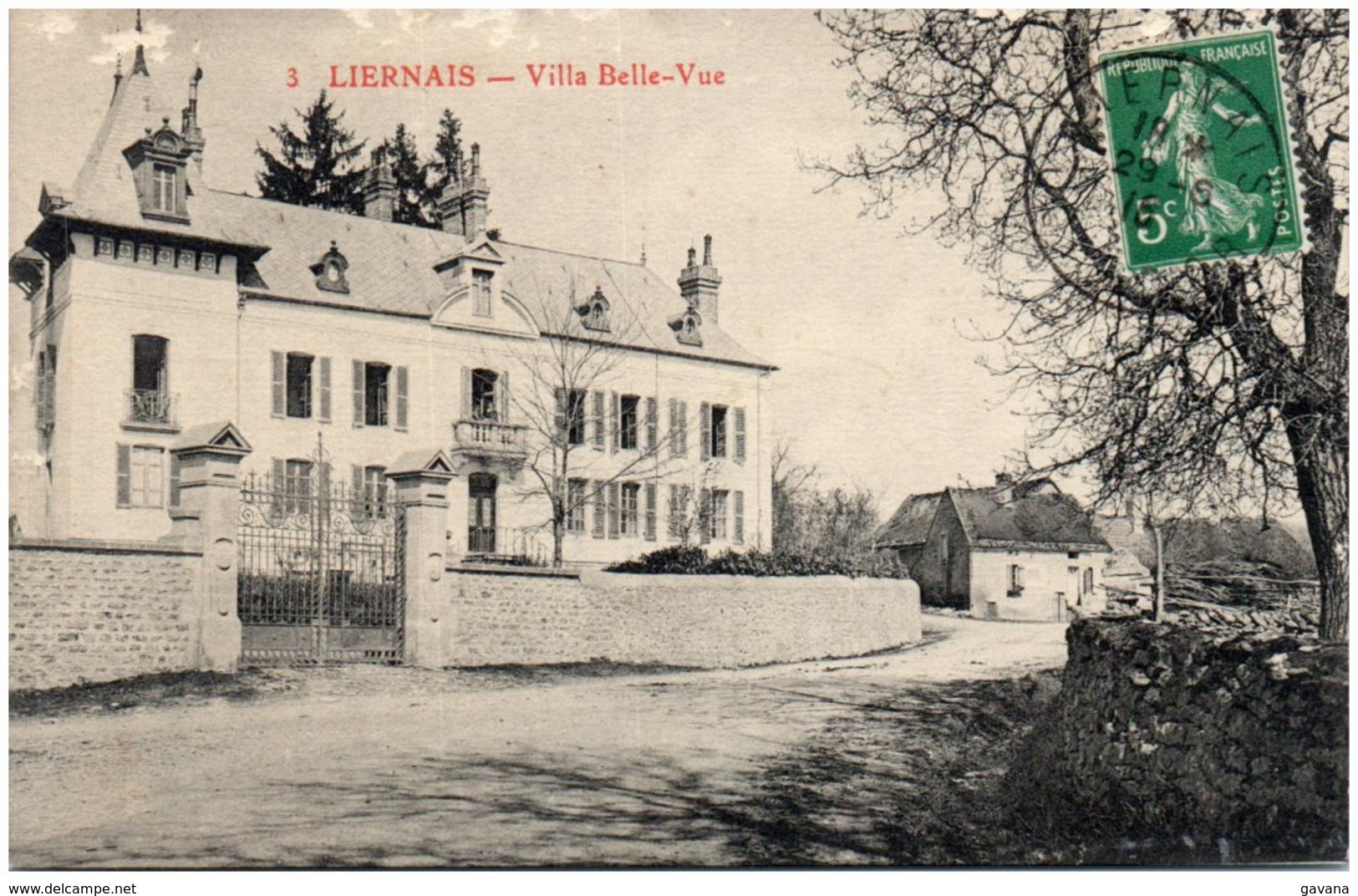 21 LIERNAIS - Villa Belle-Vue - Autres & Non Classés