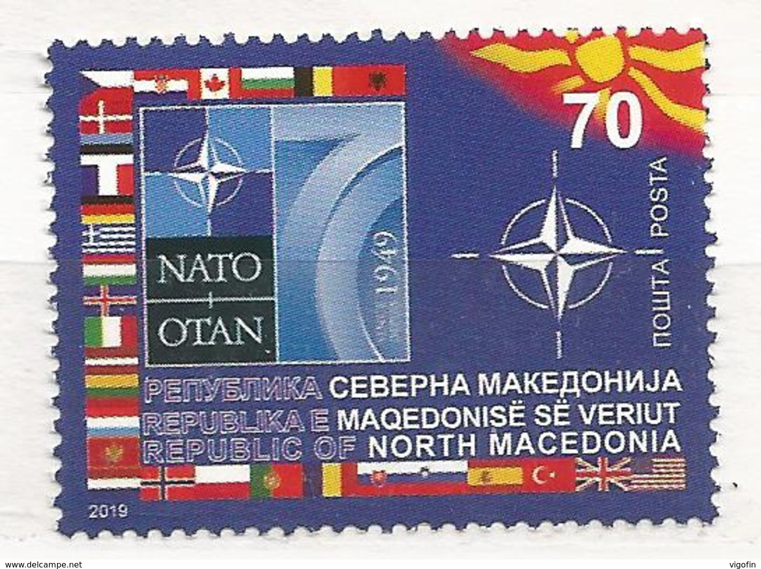 MK 2019-09 NATO, 1 X 1v, MNH - NATO