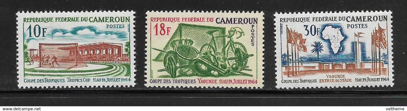 CAMEROUN  ( AFCA - 185 )  1964  N° YVERT ET TELLIER   N° 381/383   N** - Cameroon (1960-...)