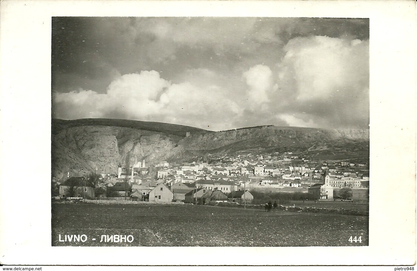 Livno (Bosnia Erzegovina, Ex Jugoslavia) Scorcio Panorama, General View, Vue Generale, Gesamtansicht - Bosnie-Herzegovine