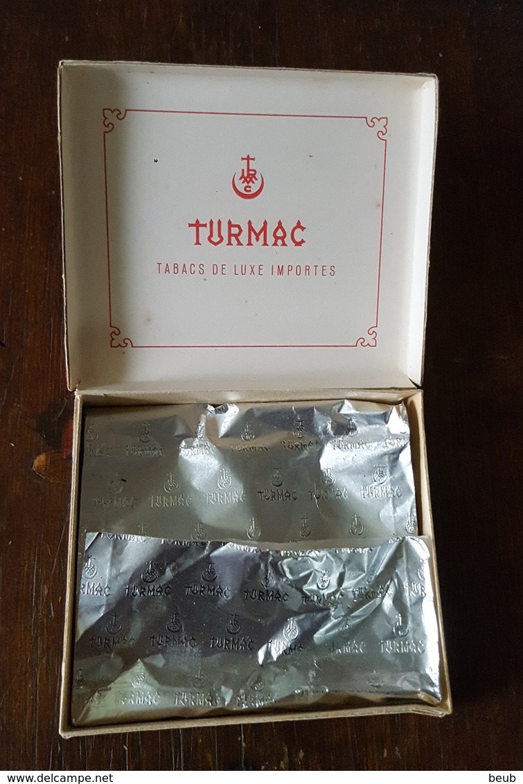 D - Paquet De Cigarettes Turmac Rouge - Vide (4 Scans) - Boites à Tabac Vides