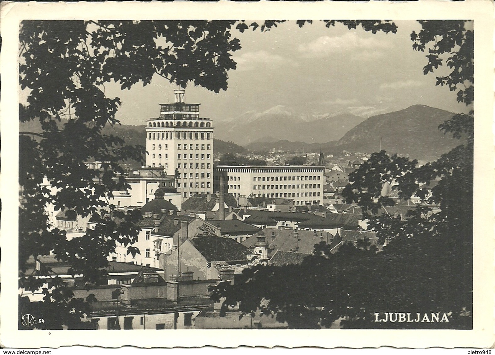 Ljubljana, Lubiana (Slovenia, Ex Jugoslavia) Scorcio Panoramico, Panoramic View, Vue Panoramique - Slovenia