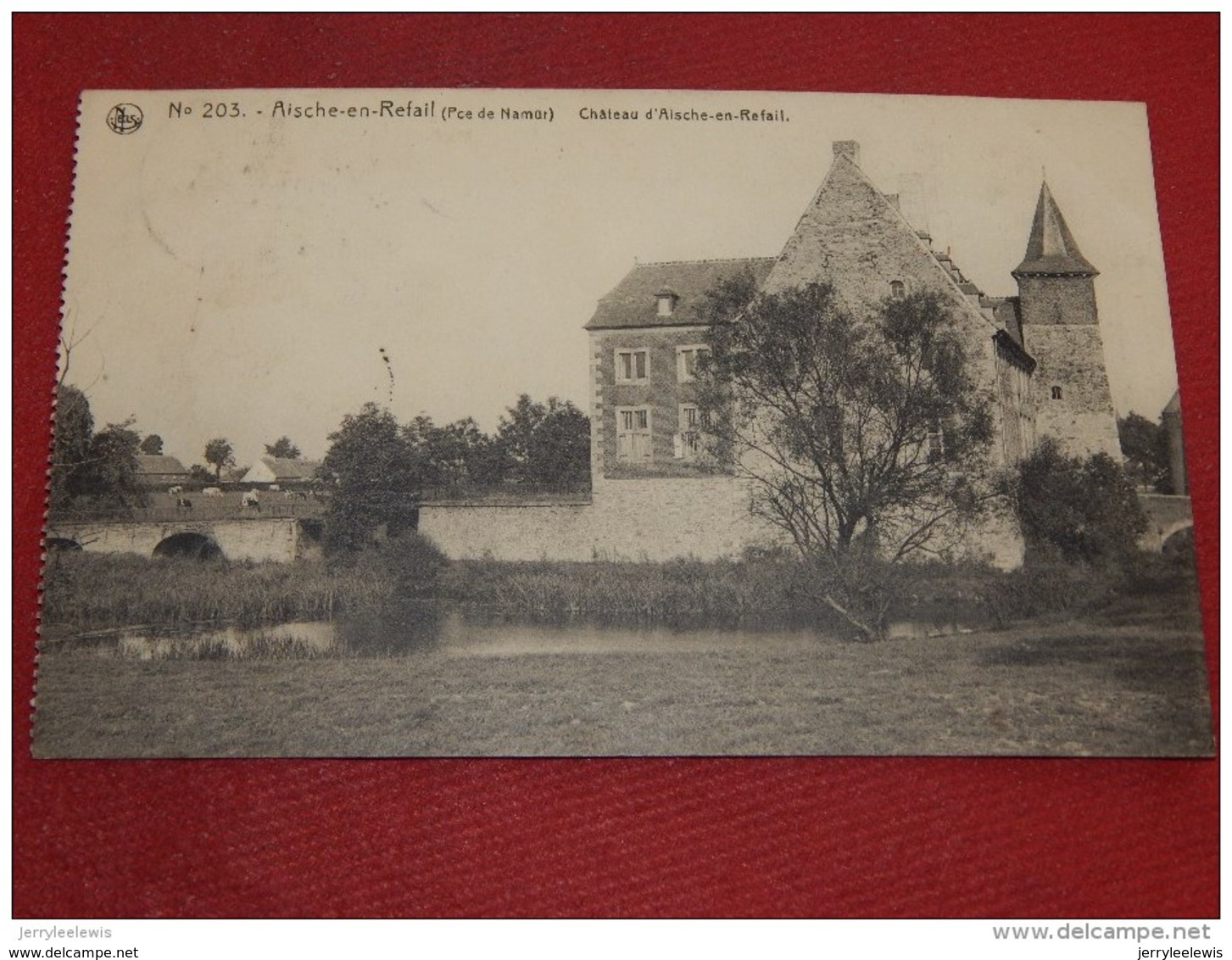 AISCHE-EN-REFAIL -  EGHEZEE  -  Château D' Aische En Refail  -  1920 - Eghezée