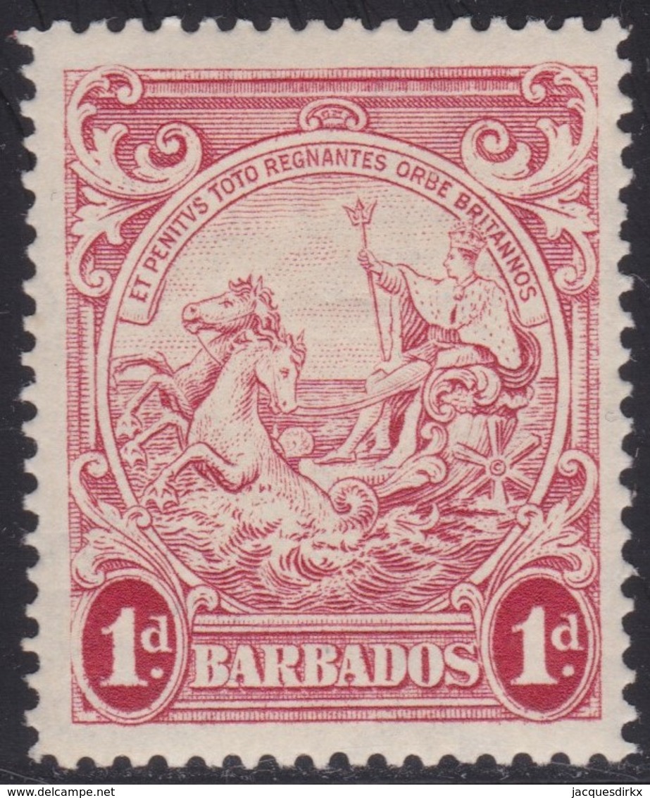 Barbados        .   SG  .   249a       .   *     .    Mint-hinged     .   /    .   Ongebruikt - Barbades (...-1966)