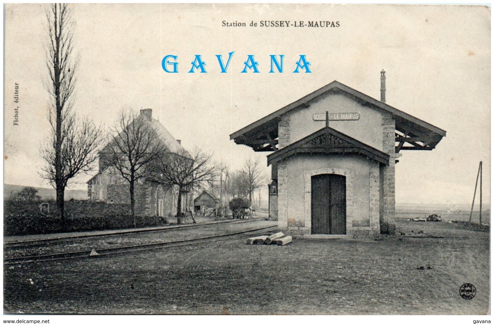 21 Station De SUSSEY-le-MAUPAS - Autres & Non Classés