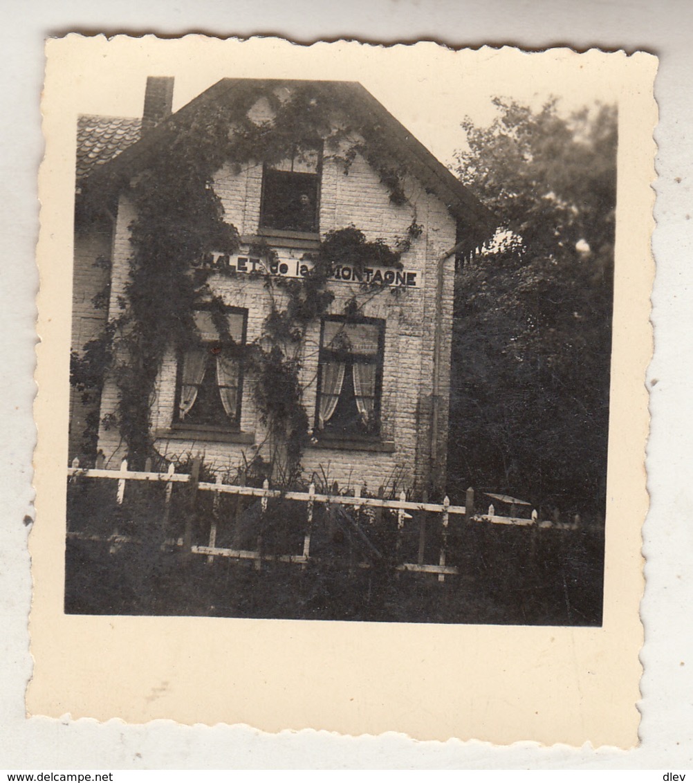 Maison à Spa - 1942 - Photo Format 6 X 7 Cm - Orte