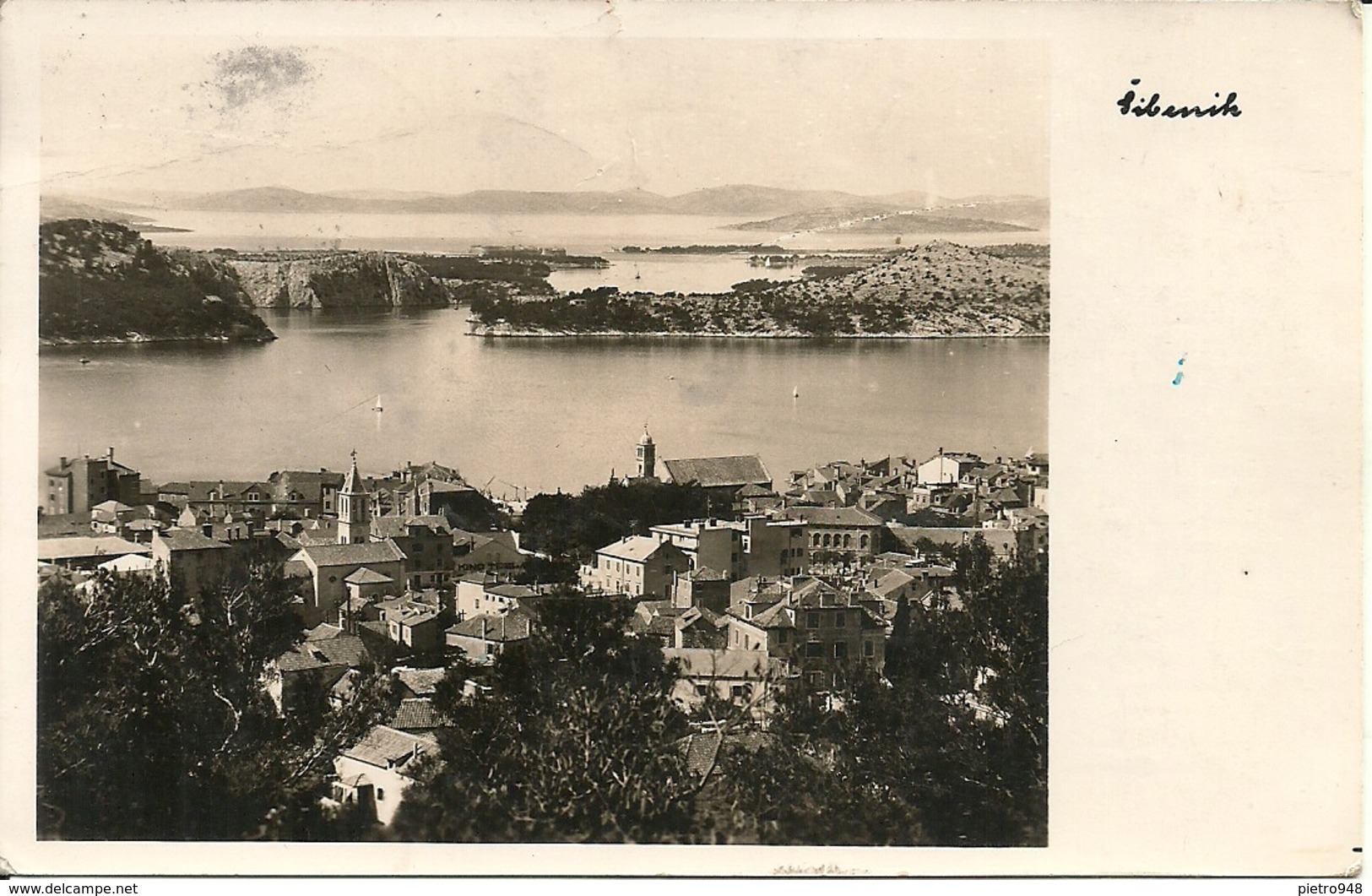 Sibenik, Sebenico (Croazia, Ex Jugoslavia) Scorcio Panoramico, Panoramic View, Vue Panoramique - Croazia