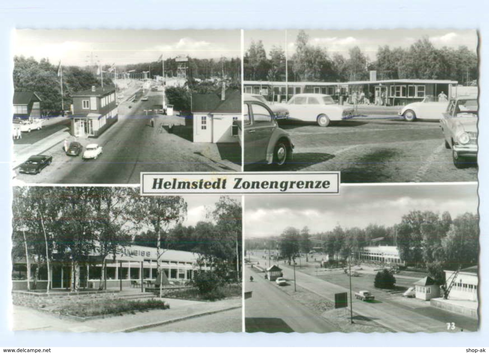T8064-3330/ Helmstedt Zonengrenze DDR-Grenze Zoll AK 1965 - Sonstige & Ohne Zuordnung