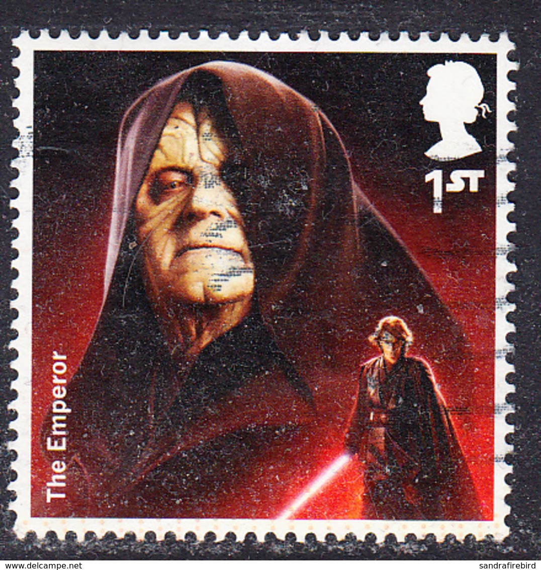 2015 GB -  Star Wars (1st Issue) - The Emperor Used SG3765 - Used Stamps
