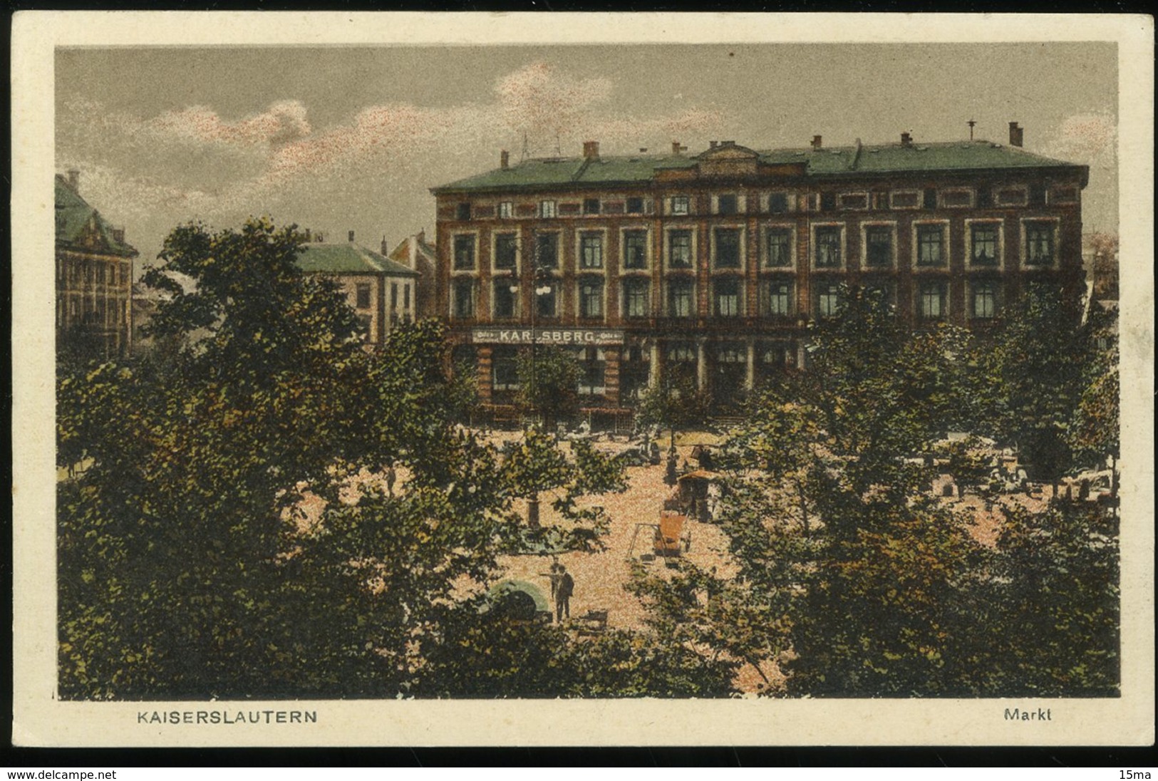 Kaiserslautern Markt 1920 Schmidt - Kaiserslautern