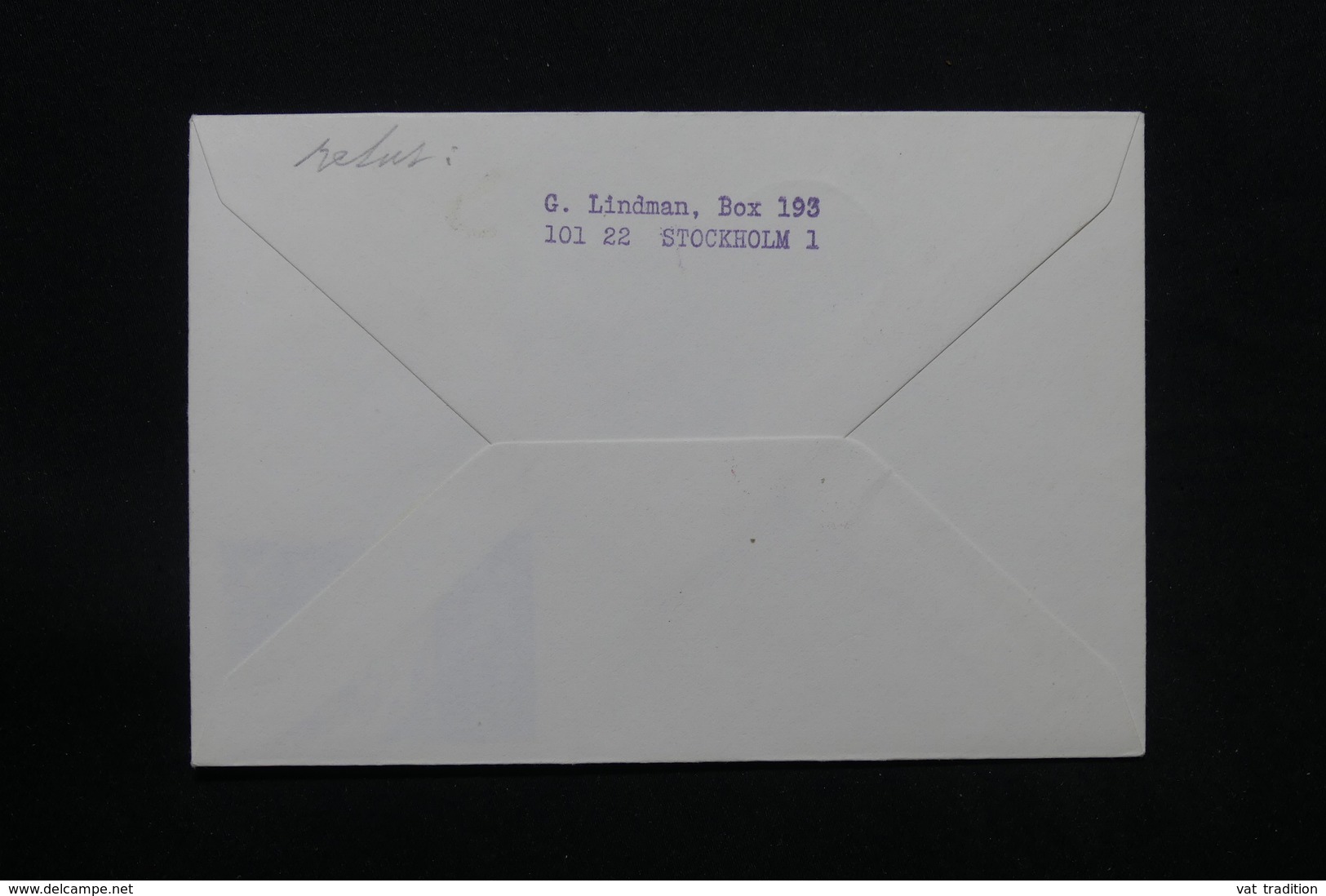 SUÈDE - Enveloppe Transportée Par Hélicoptère En 1970 - L 27981 - Briefe U. Dokumente