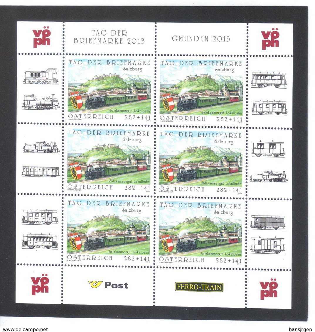 KUR416 ÖSTERREICH 2013 Michl 3087 TAG Der BRIEFMARKE ** Postfrisch UNTER POSTPREIS  SIEHE ABBILDUNG - Unused Stamps