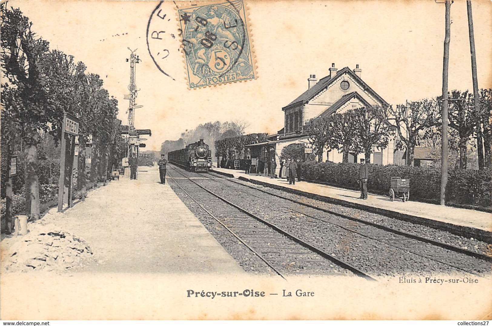 60-PRECY-SUR-OISE- LA GARE - Précy-sur-Oise